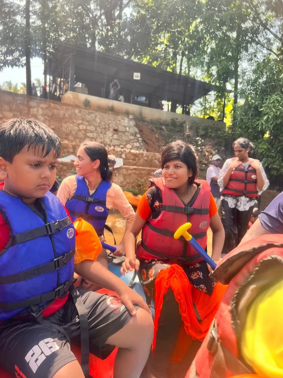 Adrenaline-Packed White Water Rafting