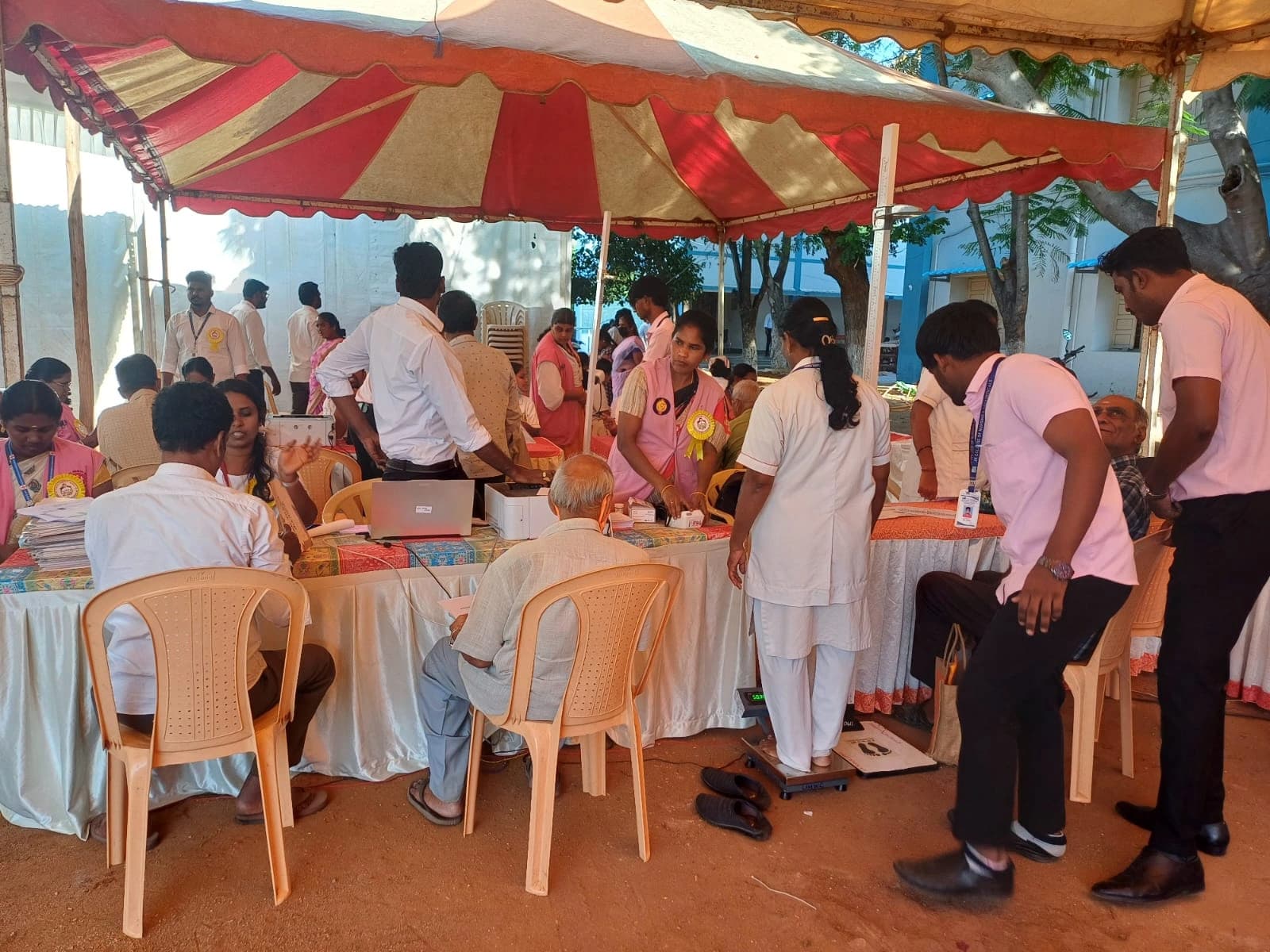 Hands-on Community Health Check-up Camp