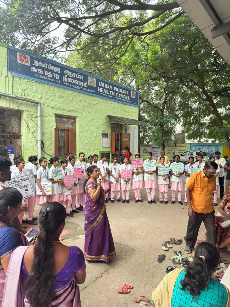 Polio Eradication Campaign at UPHC