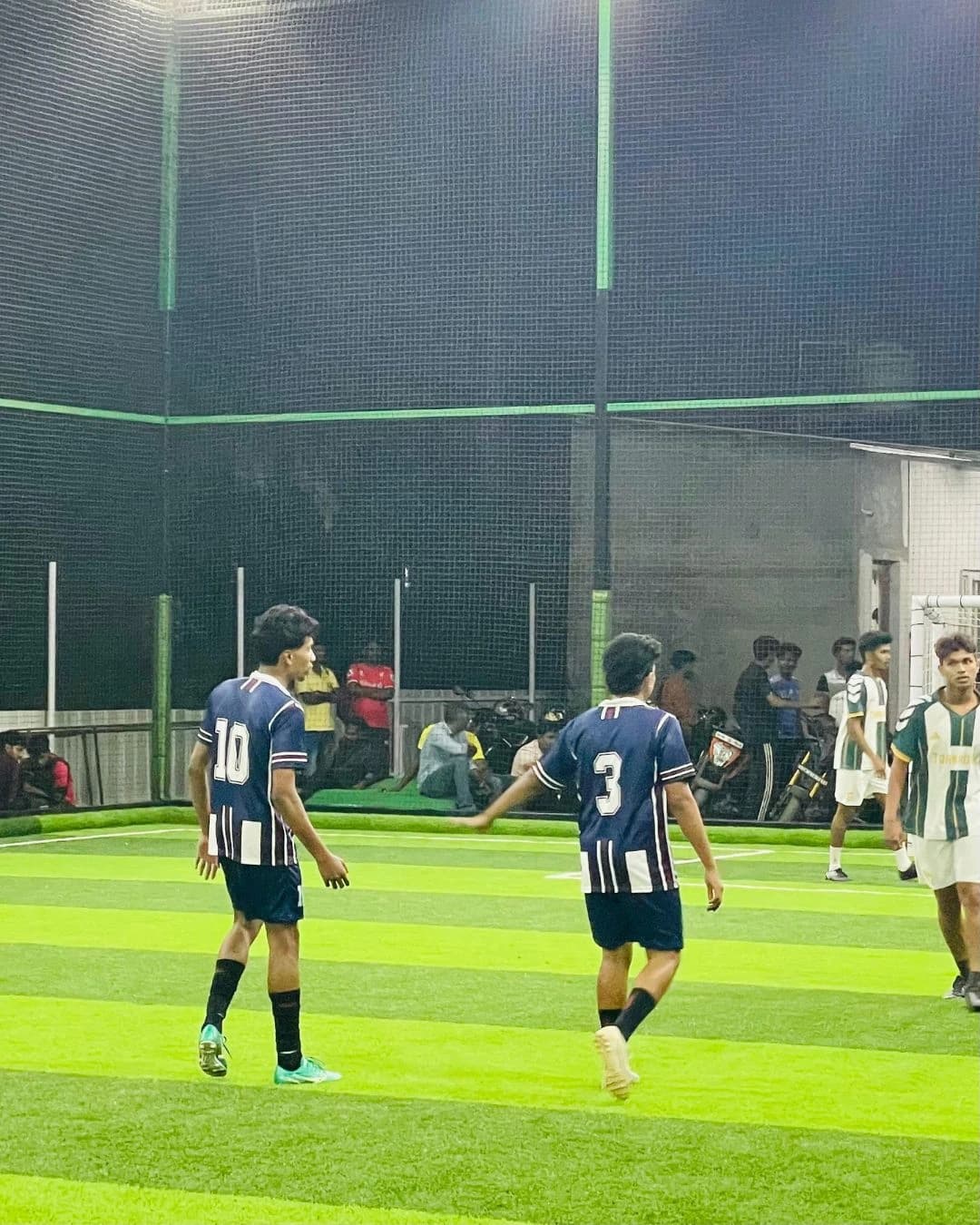 Futsal Match in Action